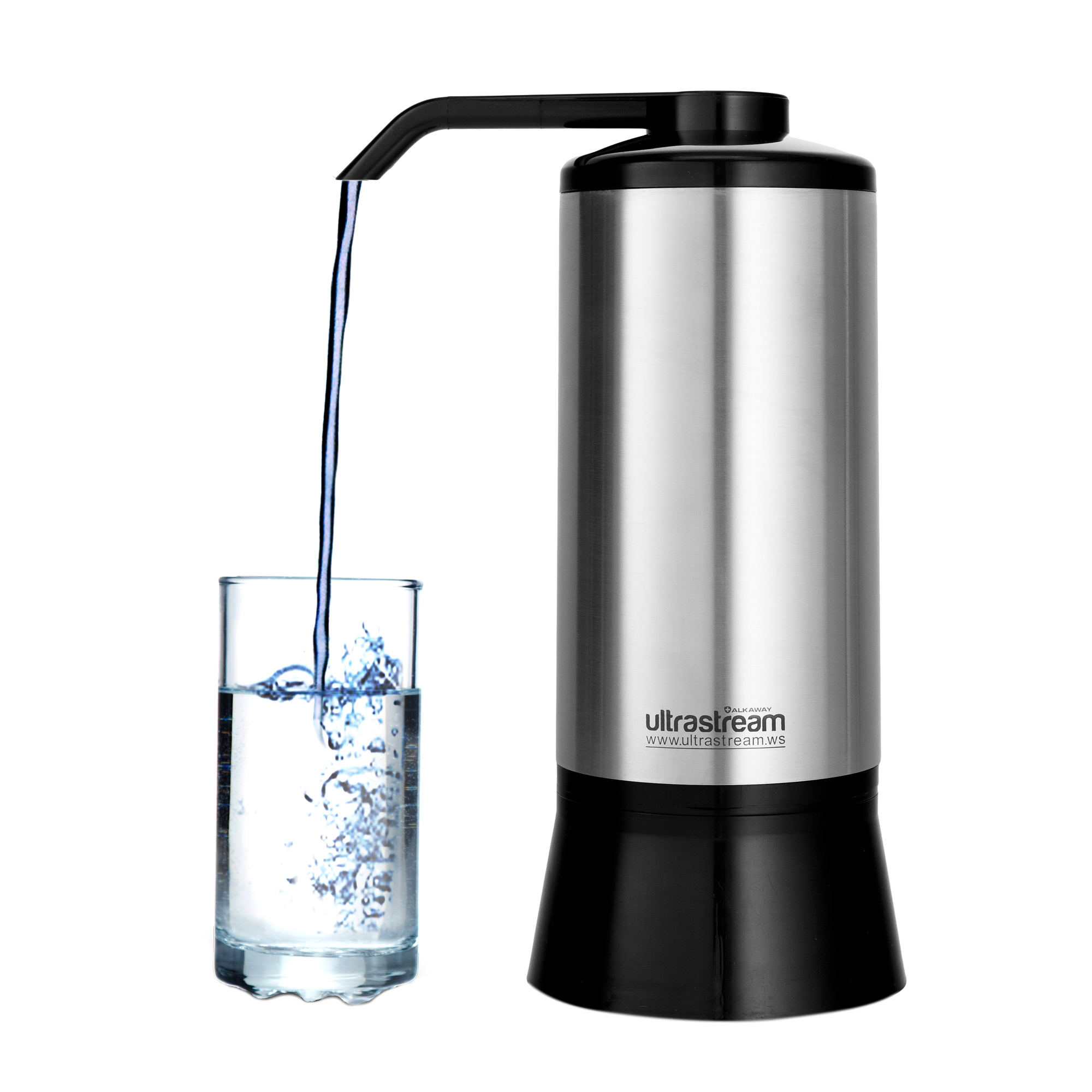 ultrastream benchtop alkaline water filter stainless