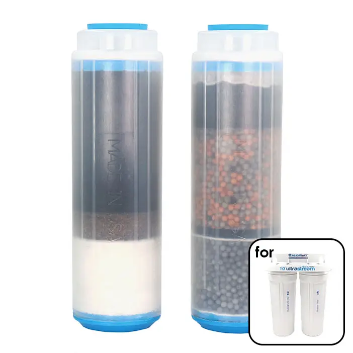 UltraStream Twin Undersink - Hydrogen Rich Alkaline Water Filter 18 product ultrastream twin undersink replacement filter set