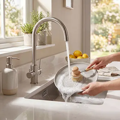 alkaway 3way tap washing dish