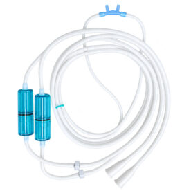 Dual-Gas Silicone Nasal Cannula