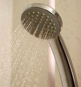 shower water wet bathroom