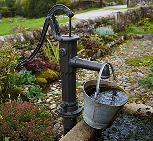 manual bore water pump